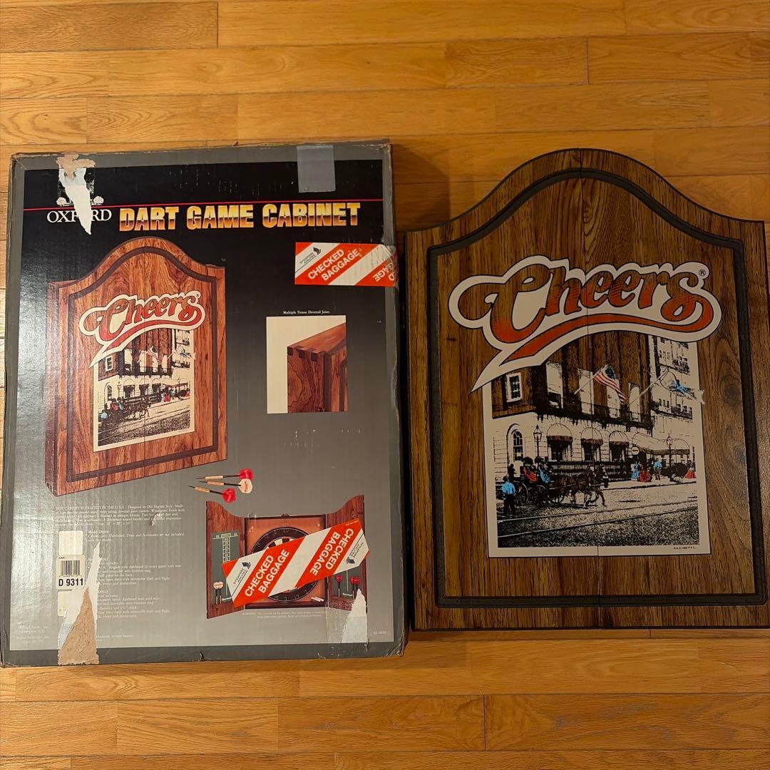 【値下げ中！】ビンテージダーツボード　インテリア　おしゃれ　アンティーク　海外