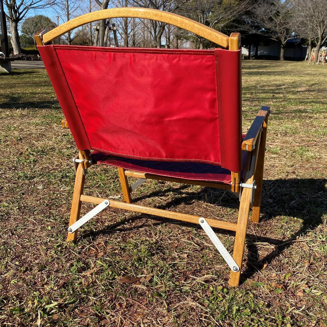 カーミットチェア用レザーシート　レッド系