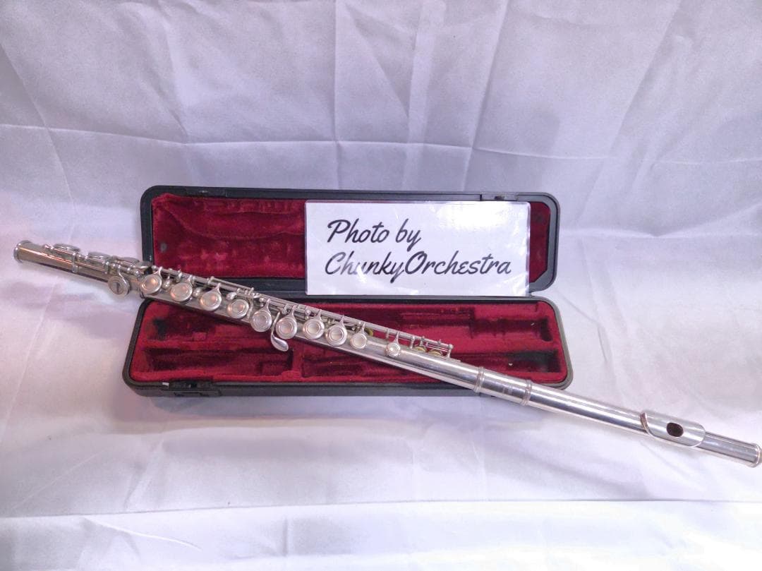 YAMAHA YFL-211Ⅱ フルート 銀メッキ ハードケース付 #3006