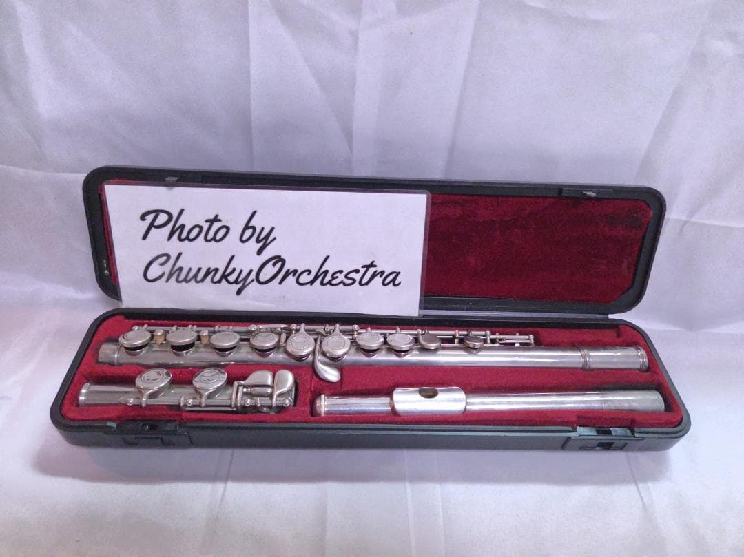 YAMAHA YFL-211Ⅱ フルート 銀メッキ ハードケース付 #3006