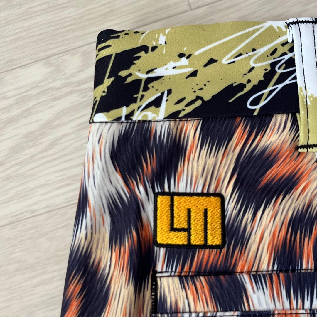 【美品】LOUD MOUTH ラウドマウス ゴルフウェア ロングパンツ M 派手