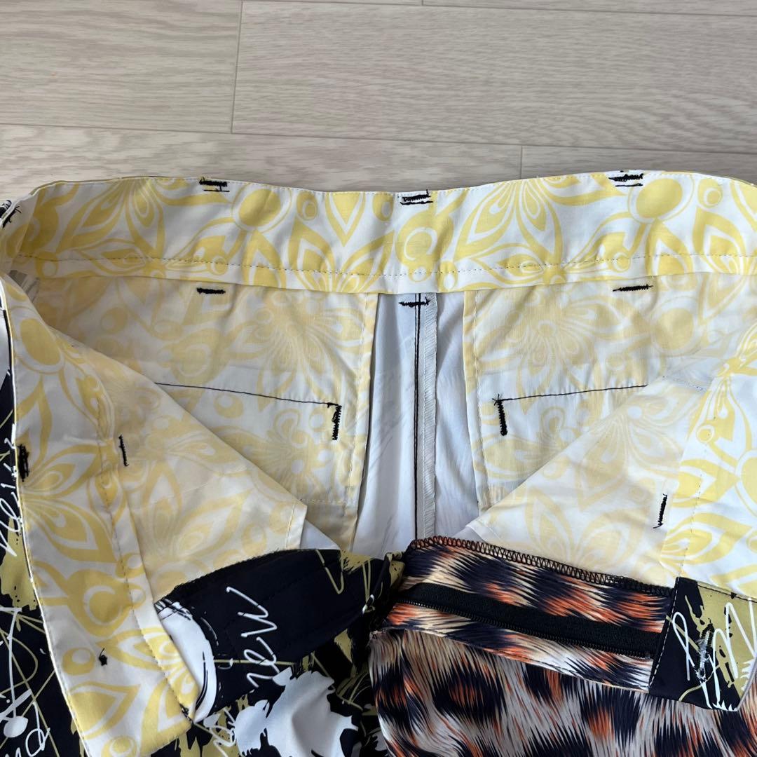 【美品】LOUD MOUTH ラウドマウス ゴルフウェア ロングパンツ M 派手