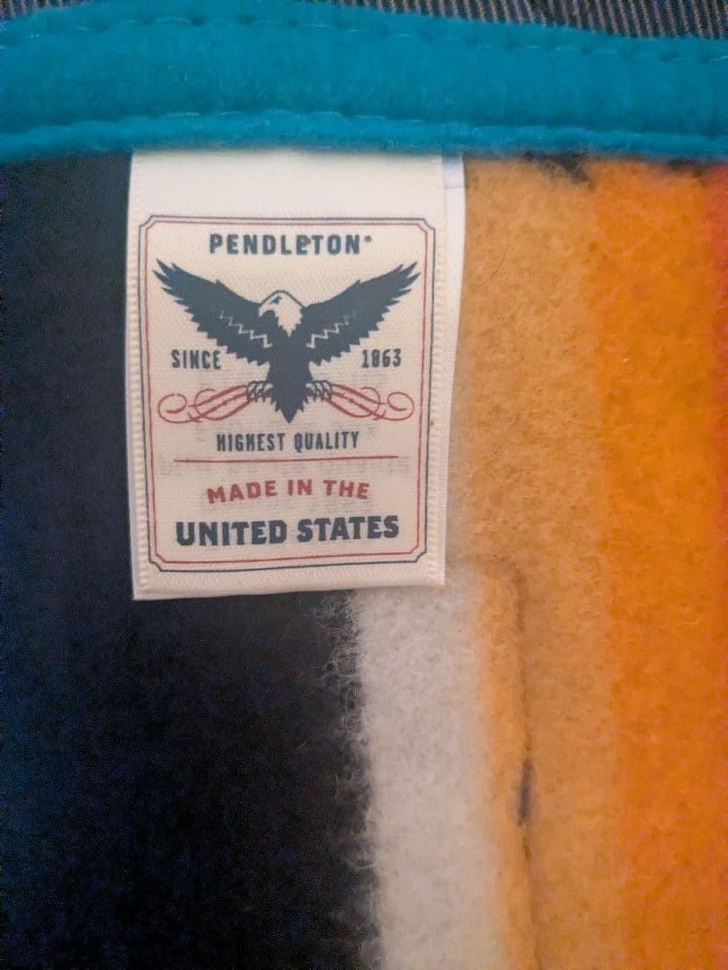 Pendleton ウールブランケット ネイティブデザイン