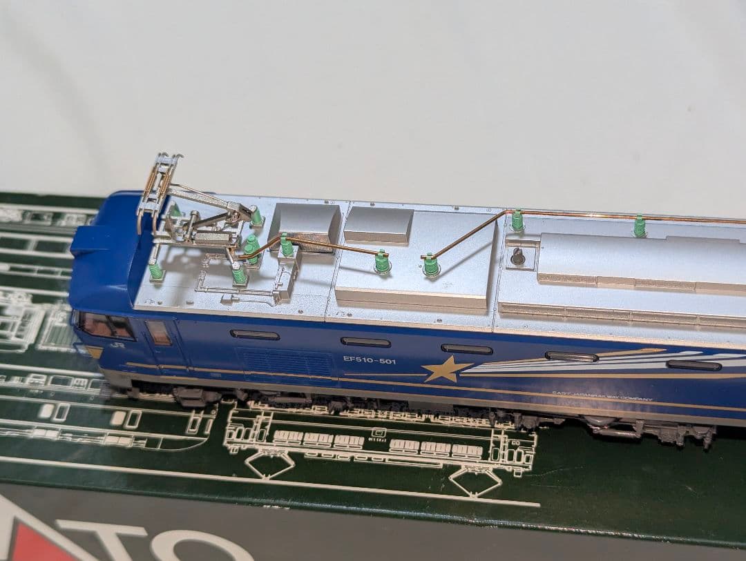 KATO　EF510 500　北斗星色　【1-311】　HOゲージ