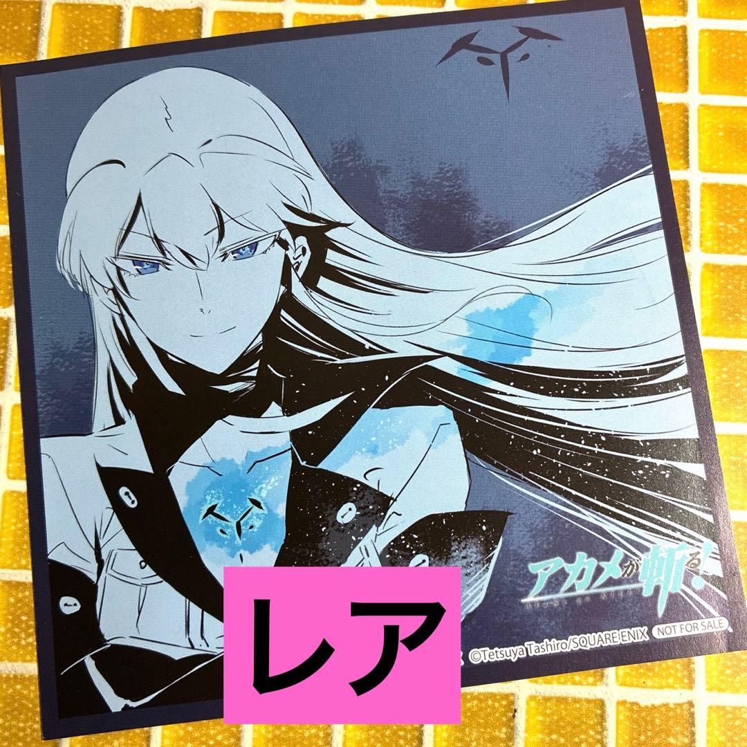 アカメが斬る　特典　イラストカード　エスデス　非売品　レア