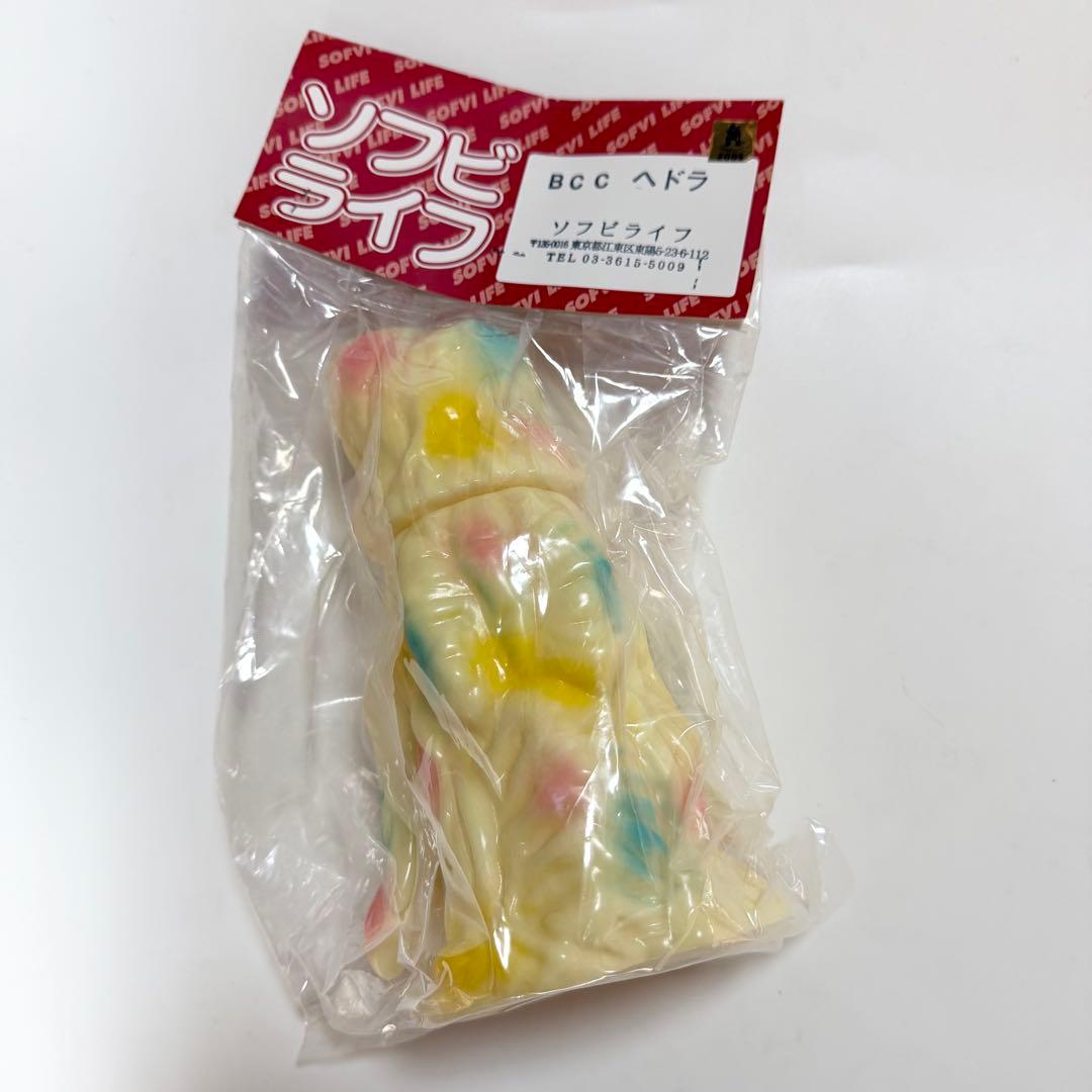 ソフビライフ　ヘドラ　蓄光　ソフビ　フィギュア