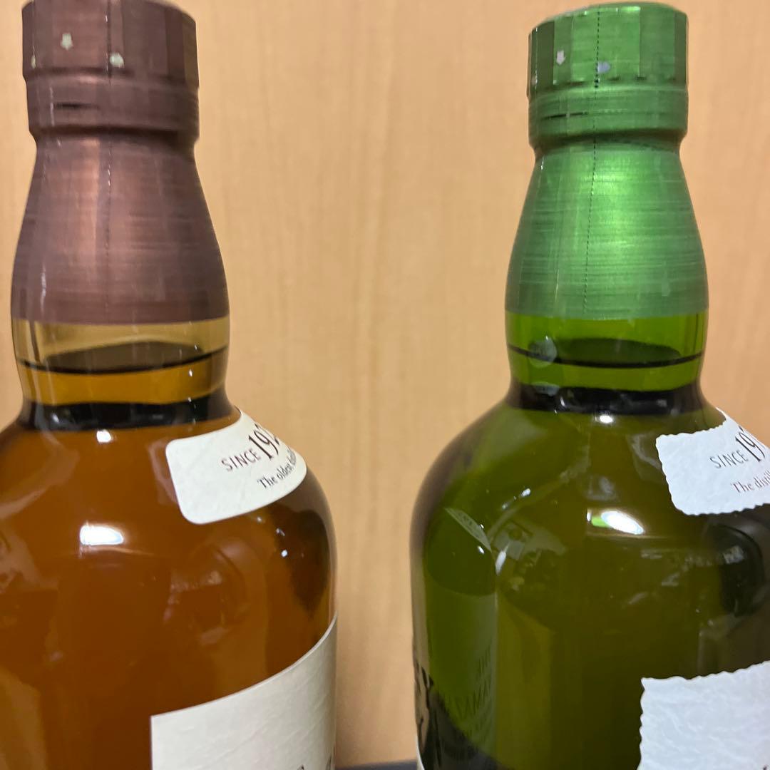 サントリーウイスキー　山﨑＆白州　700ml 2本セット