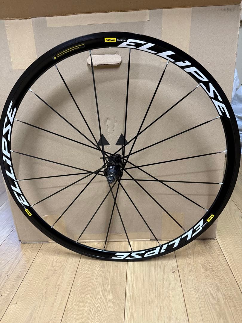 sytorioです。Mavic Ellipse ホイールピスト用前後セット