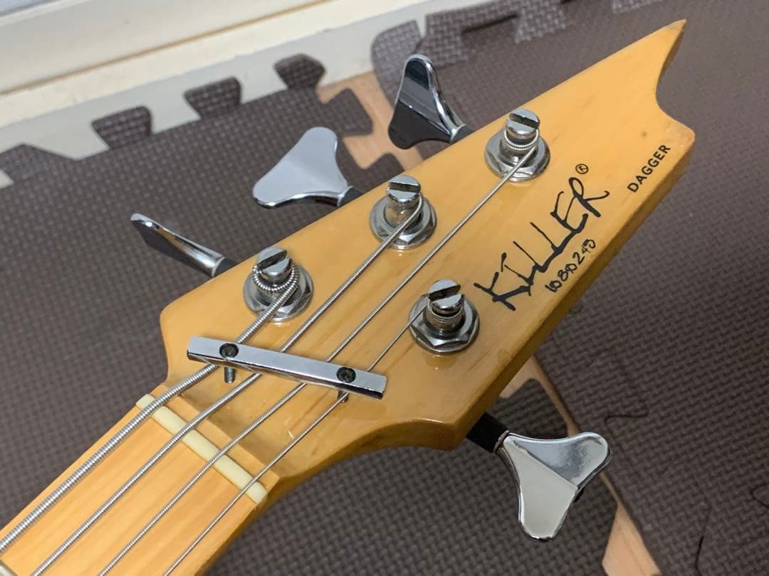 KILLER キラー Dagger エレキベース TAIJI 赤 ジャンク #2