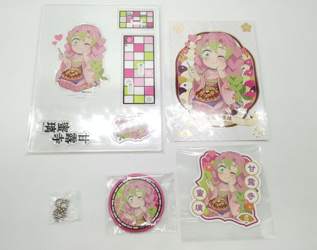 銀だこ　鬼滅の刃 コラボ 受注生産限定 甘露寺蜜璃 蜜璃セット