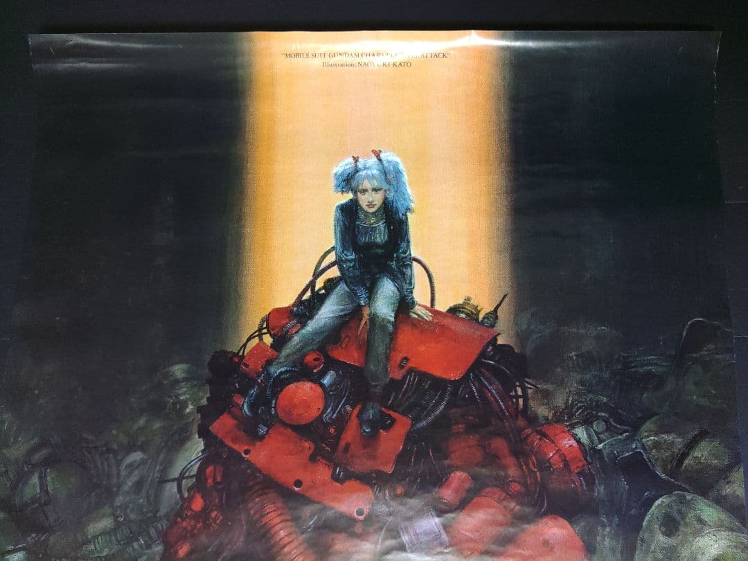 A1 アニメポスター　ガンダムポスター　クエスパラヤ　コレクション　印刷物