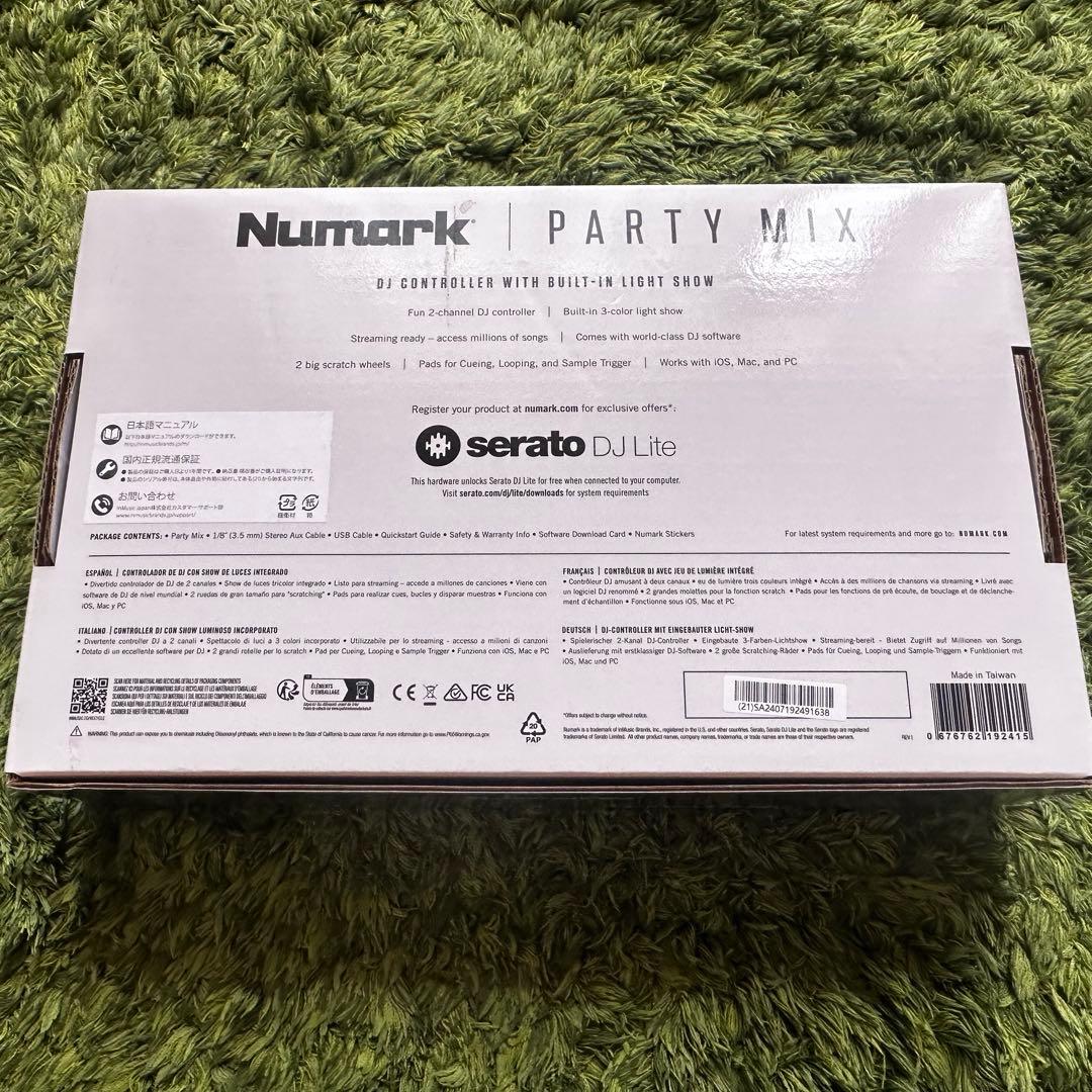 【美品】Numark Party Mix Ⅱ DJコントローラー