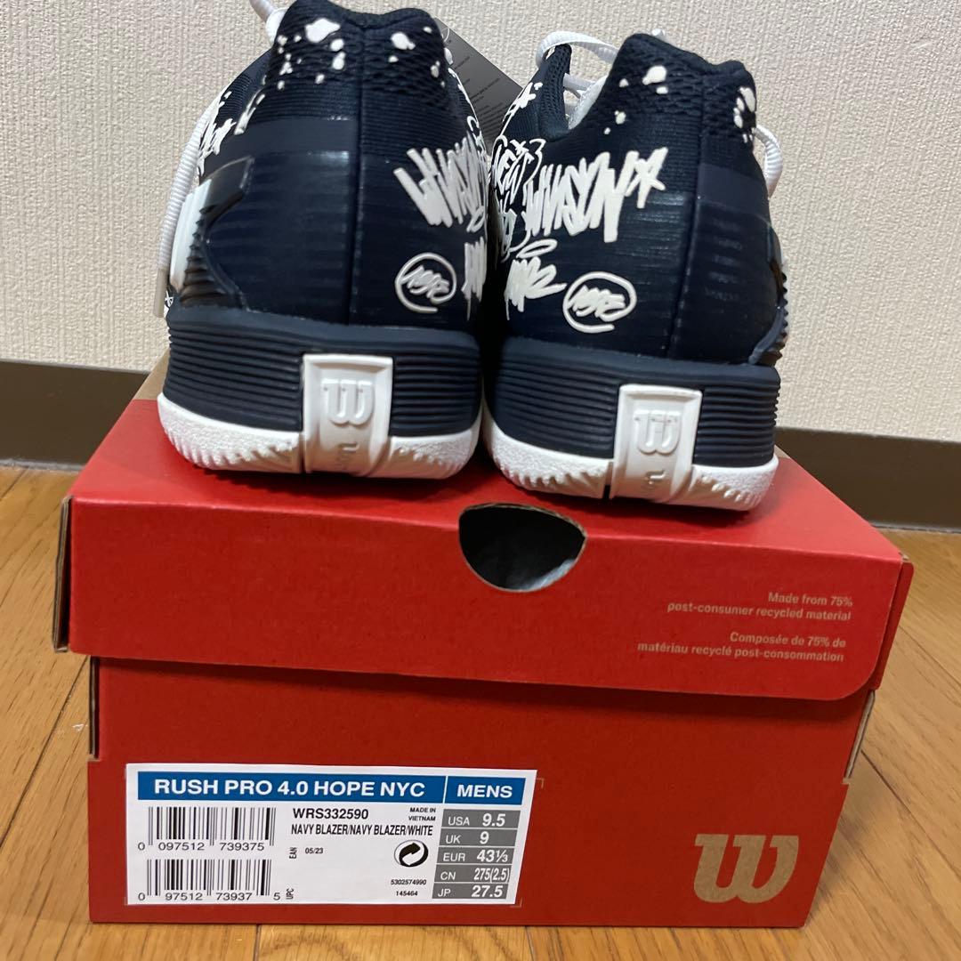 【新品】Wilson テニスシューズ　RUSH PRO4.0 HOPE NYC
