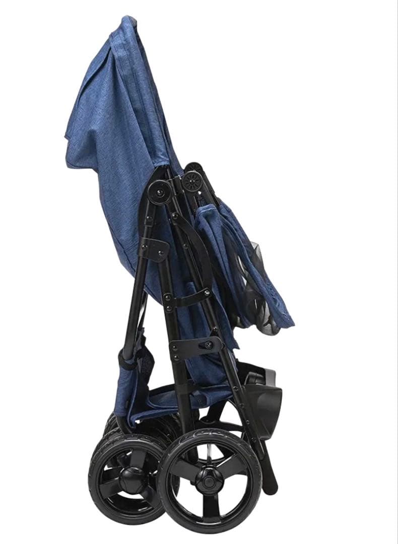 未使用超美品マルカン おでかけカート 多頭用 BIG ブルー