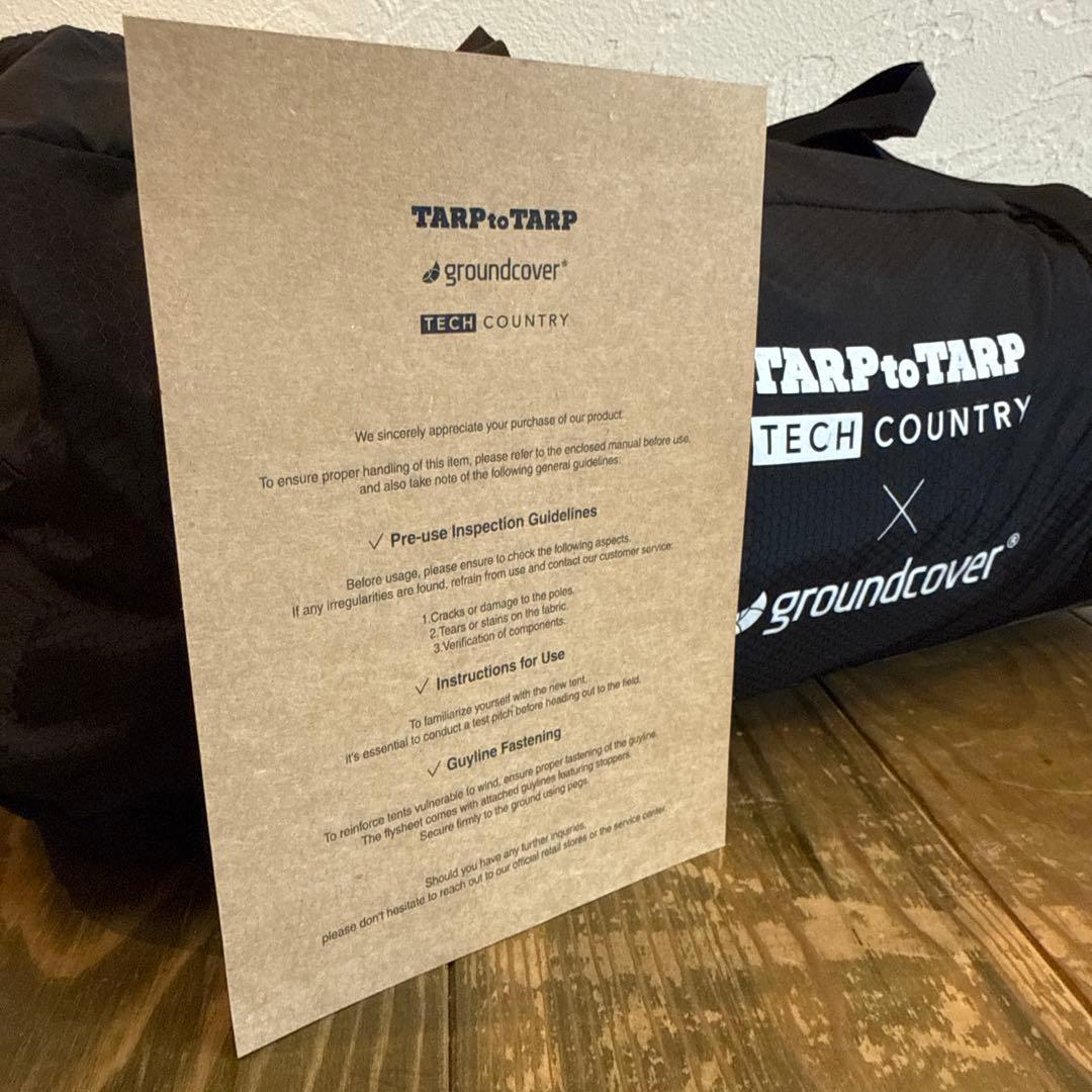 groundcover×TARPtoTARP×TEAC COUNTRY