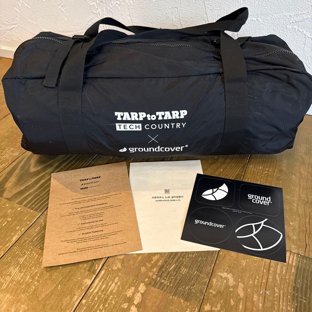 groundcover×TARPtoTARP×TEAC COUNTRY