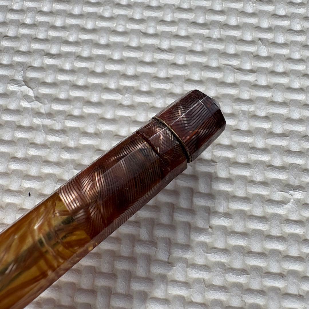 sailor セーラー 万年筆 箱あり　セルロイド　べっ甲