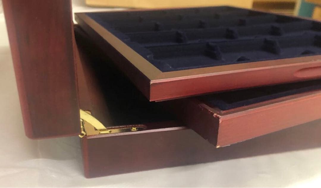 VOLTERRA TRIO ケースBOX 60枚用 木目調