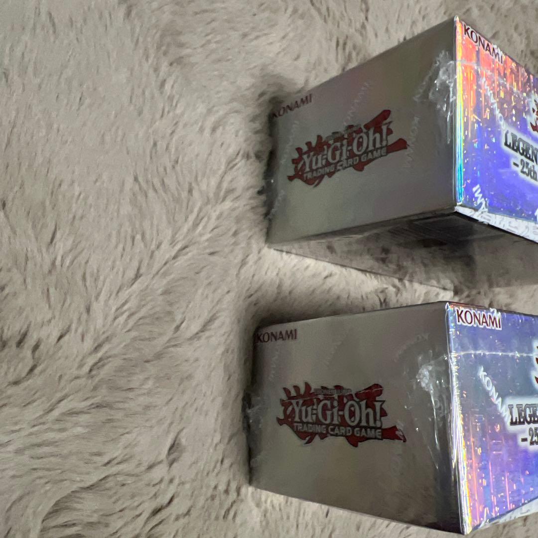 遊戯王 レジェンダリーコレクション 25th シュリンク付き eu版 2箱