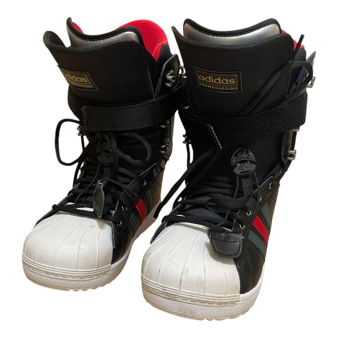 アディダス スノーボードブーツ SUPERSTAR ADV 黒 27cm