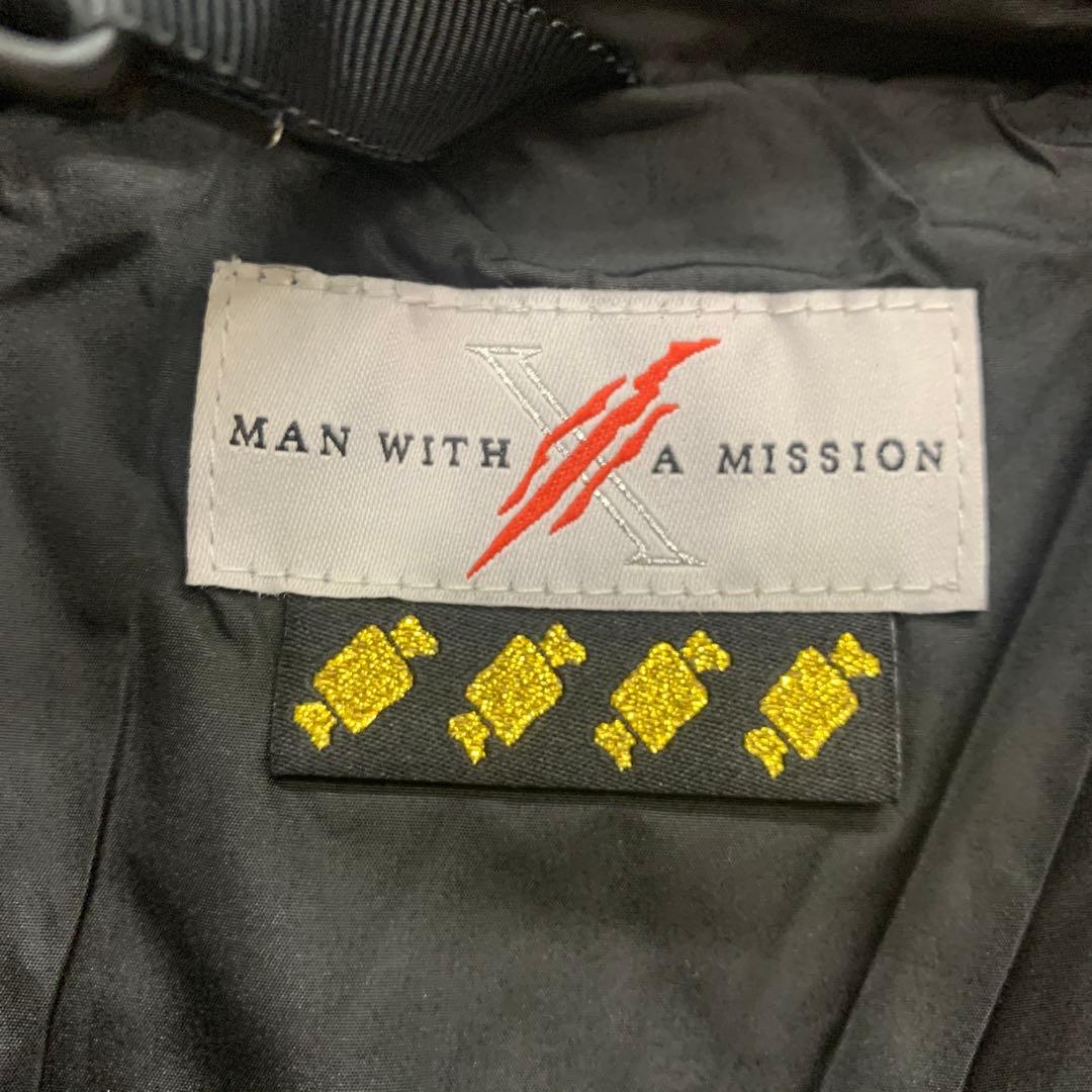 美品 マンウィズ プレミアム お毛並み ダウンジャケット