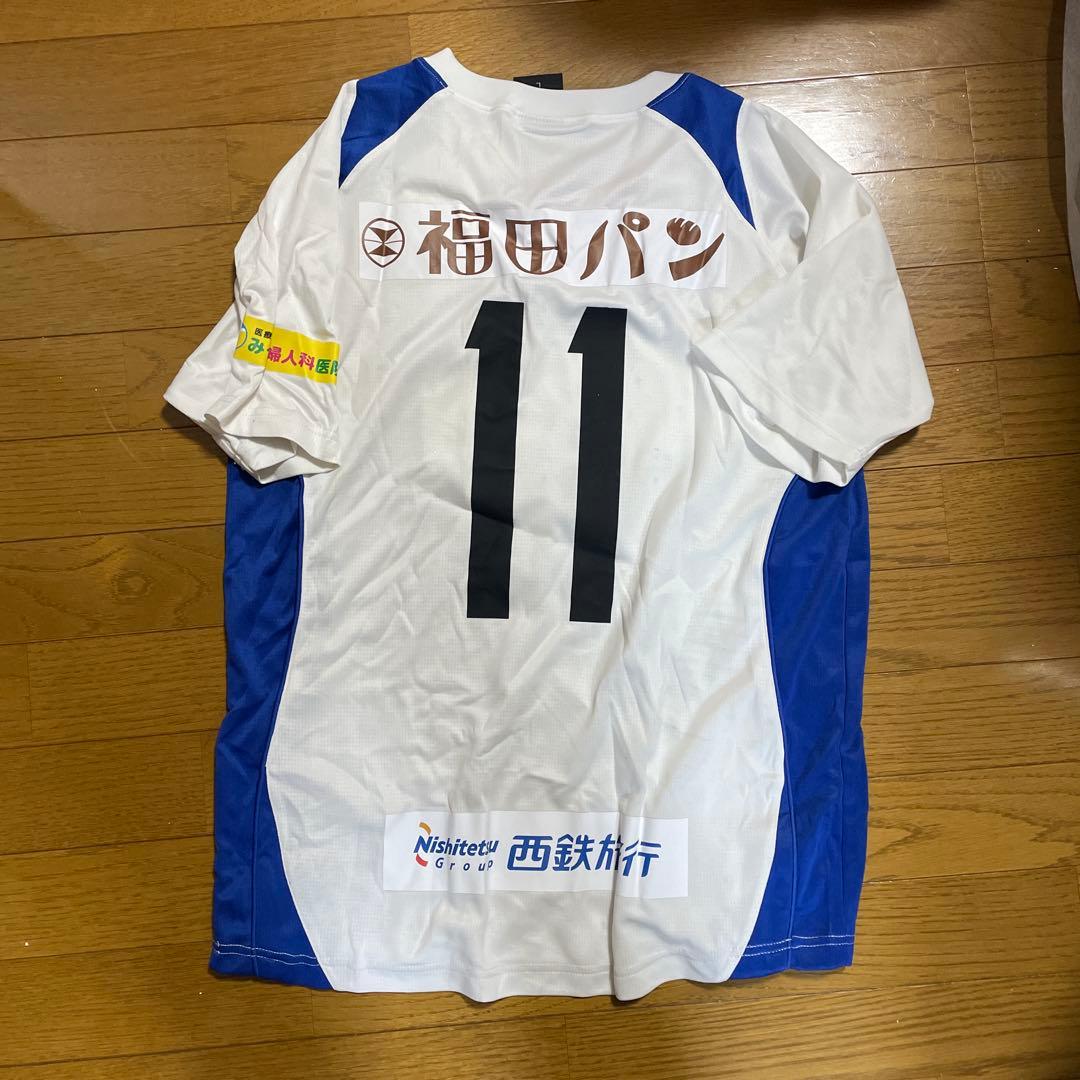 【支給品】いわてグルージャ盛岡　KELME ユニホーム ホワイト11番