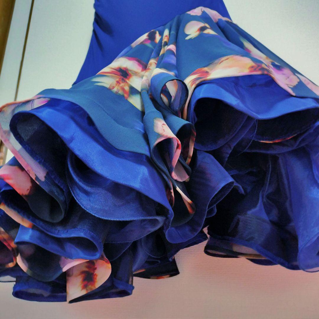 社交ダンス♡ジャンティ　モダン　スタンダード　ワンピースドレス　ラテンにも