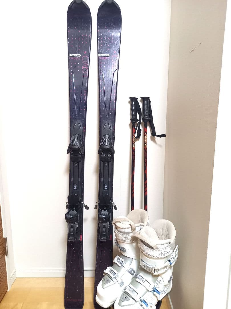 SALOMON・HEAD レディーススキーセット