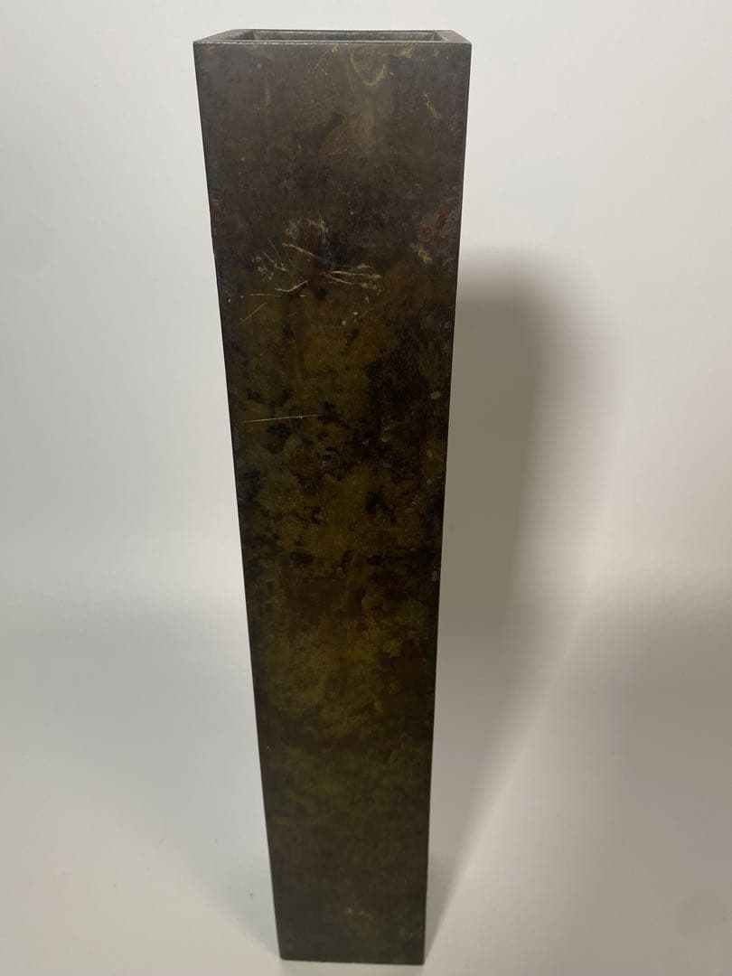 古銅　花生　花瓶　花器　華道