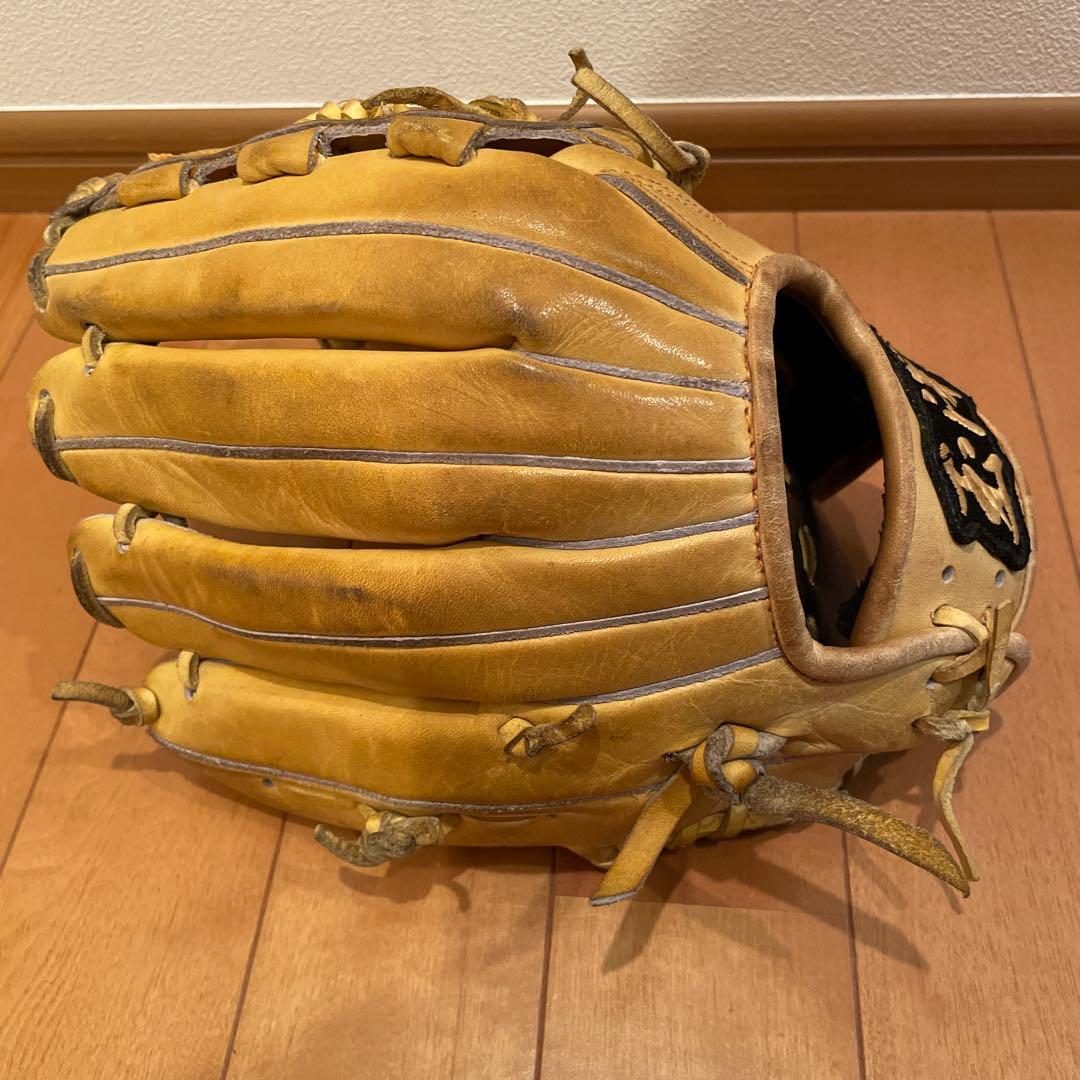 玉澤 野球グローブ イエロー　少年用