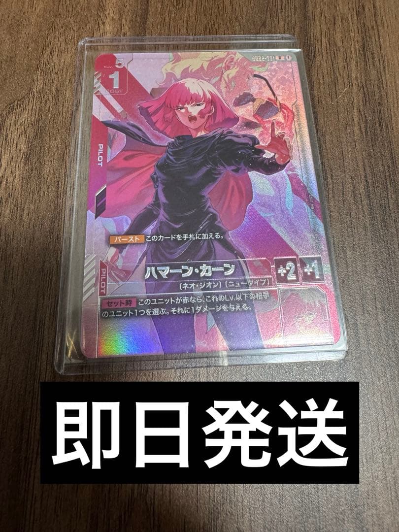 ハマーン・カーン ニュータイプチャレンジベスト8プロモ