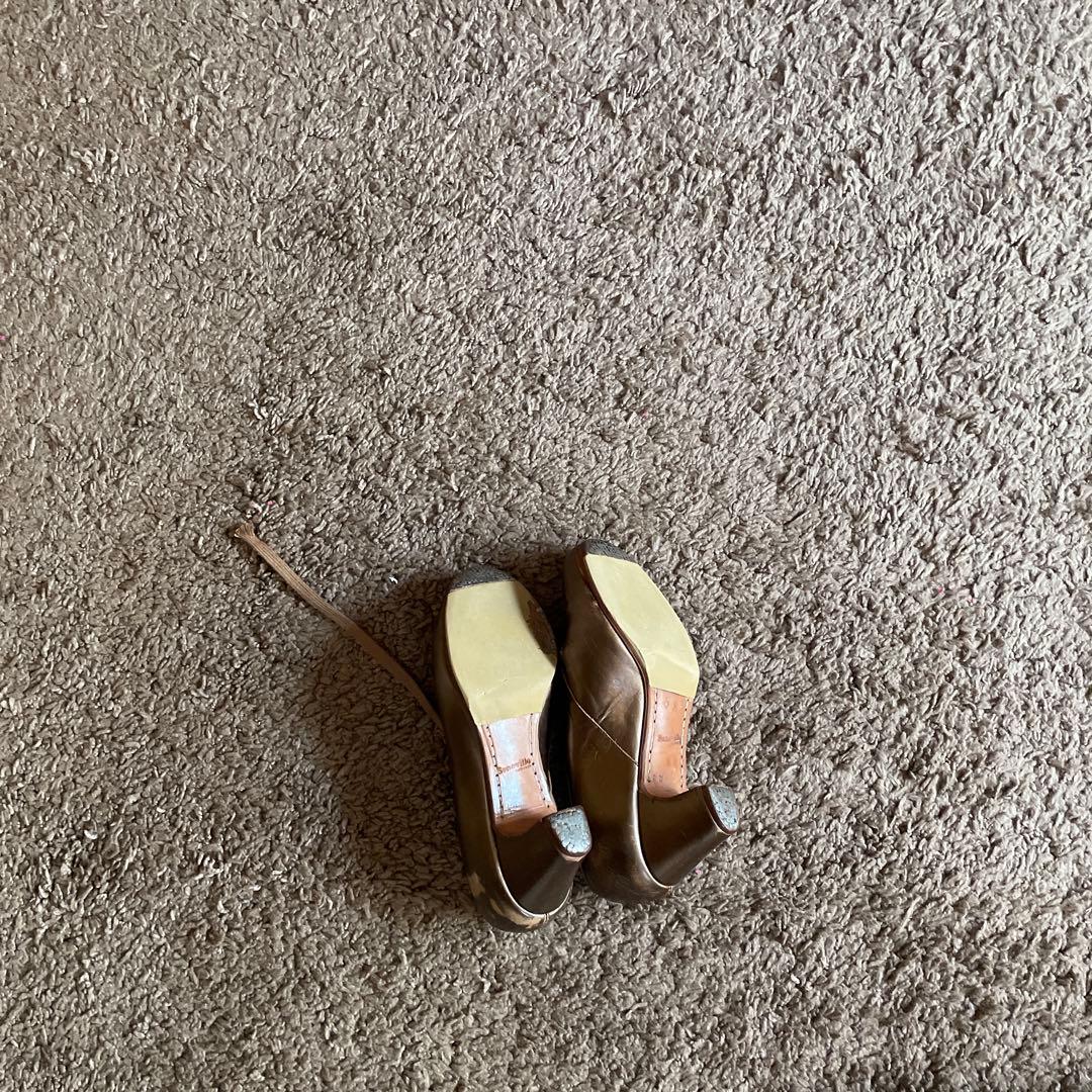 銅色　Senovilla フラメンコシューズ 23cm