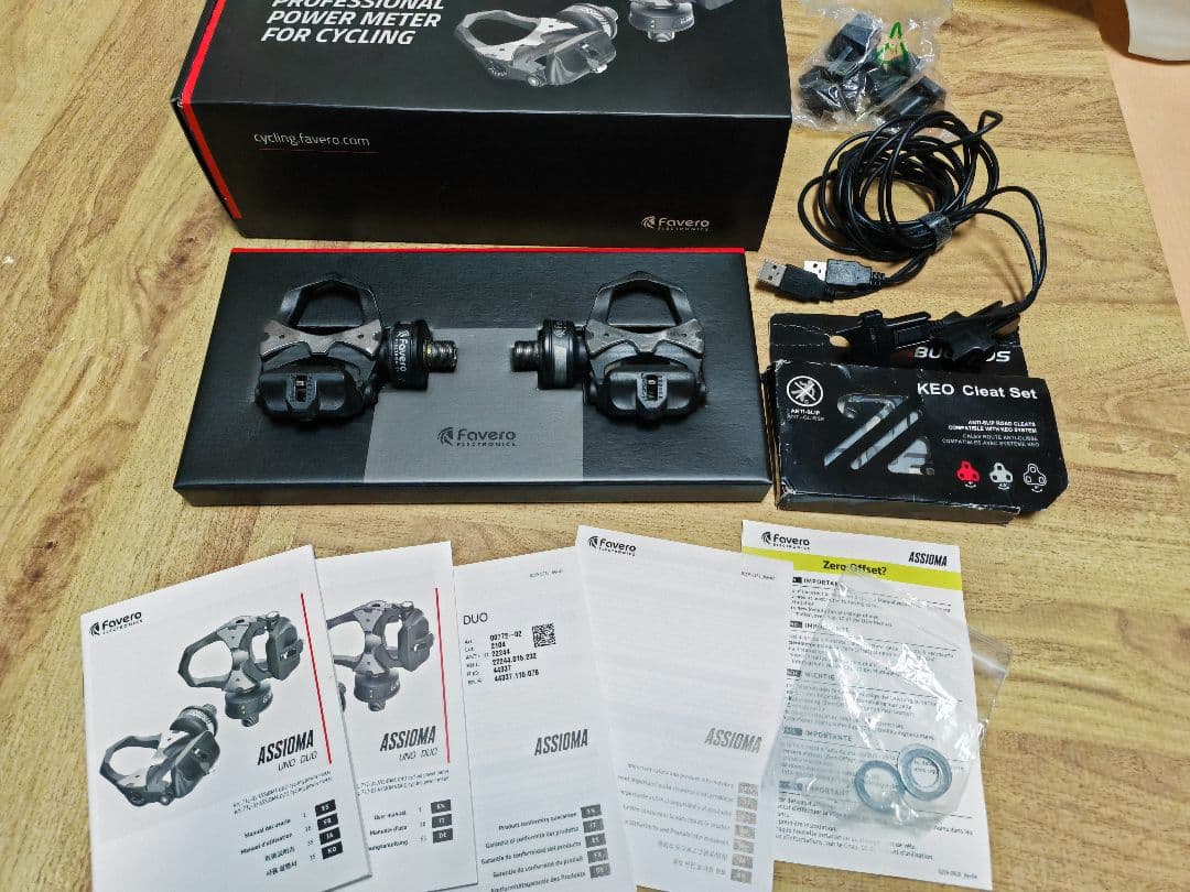 FAVERO ASSIOMA DUO パワーメーター
