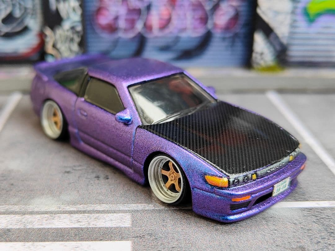 ホットウィールカスタム シルエイティ マジョーラ✩深リム☆トミカ改造