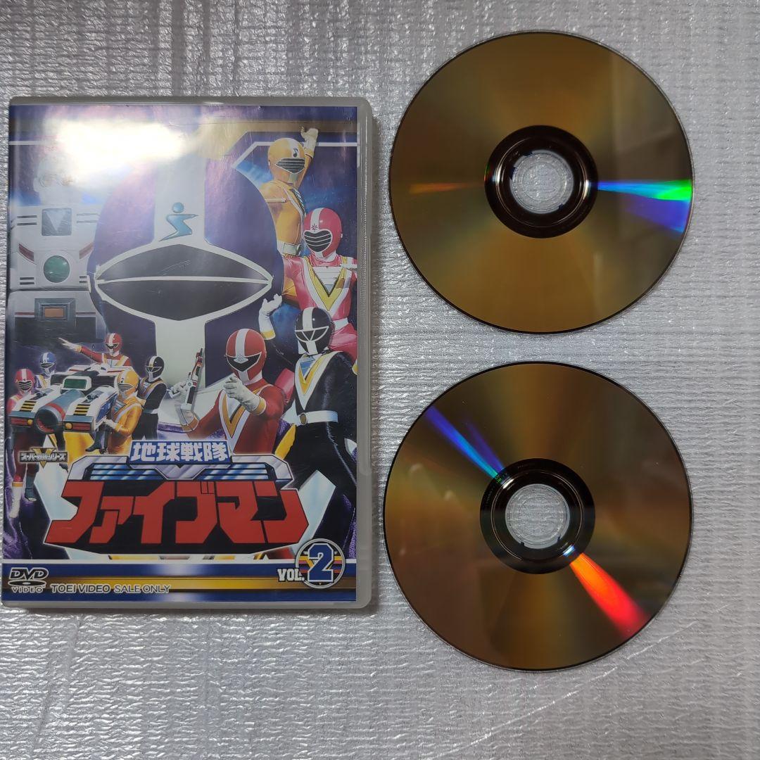 地球戦隊.ファイブマン。DVD全5巻セット。