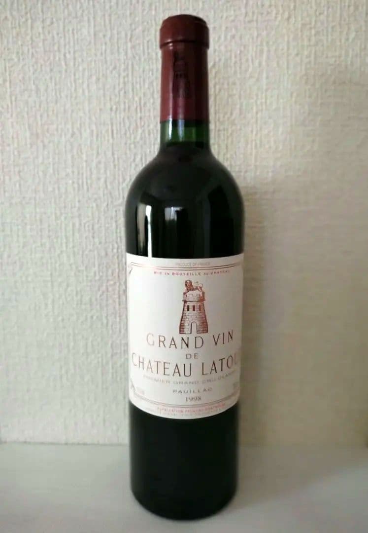 未開栓★シャトーラトゥール1998 Chateau 750lm