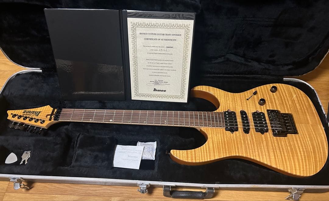 【未使用】Ibanez RG8570 NT j-custom フレイムメイプル