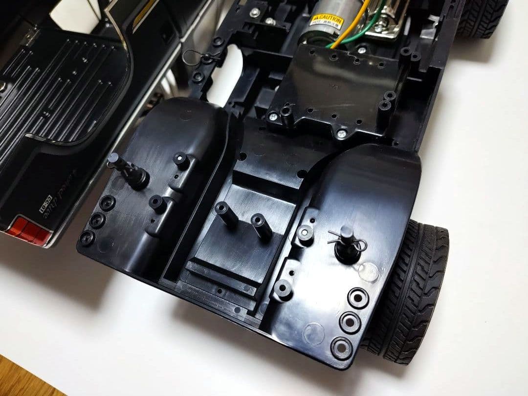 47361　RC ランドフリーダー マットブラック　CC-01　タミヤ　田宮模型