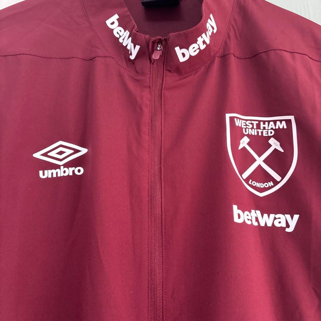 ウエストハムユナイテッド　アンブロ　ナイロンジャケット