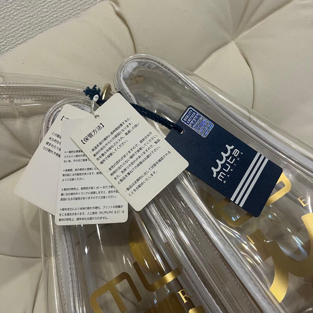 muta MARINE GOLF ムータマリンゴルフ クリア シューズケース