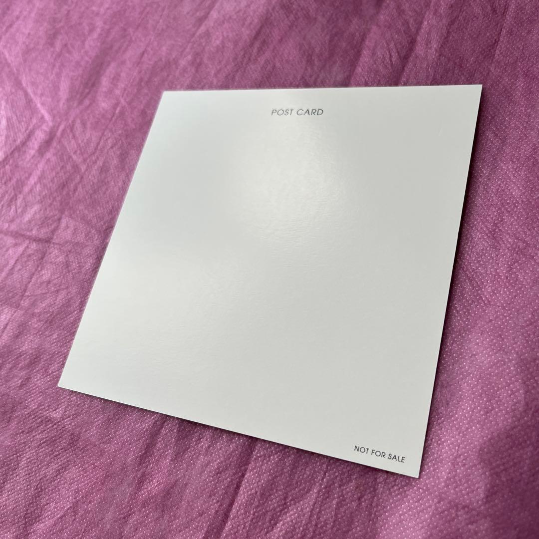 BTS JIN 未公開POST CARD LINE MUSIC 当選品 非売品