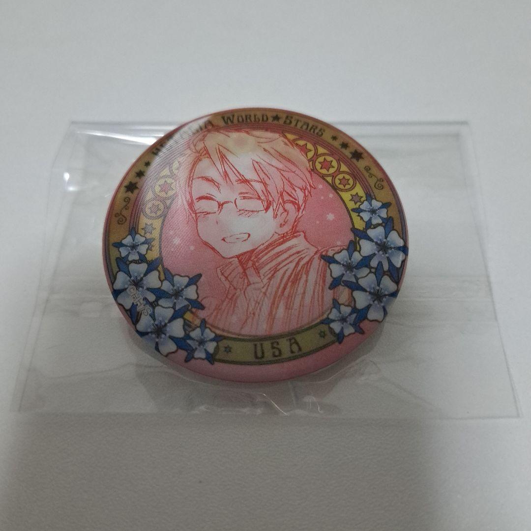 ヘタリア　チェンジング缶バッジ　アメリカ　チェンジング