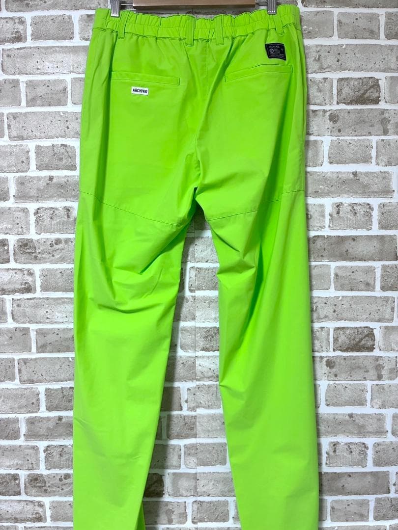 【限定1着】新品 アルチビオ メンズ ゴルフパンツ サイズ50 ライムグリーン