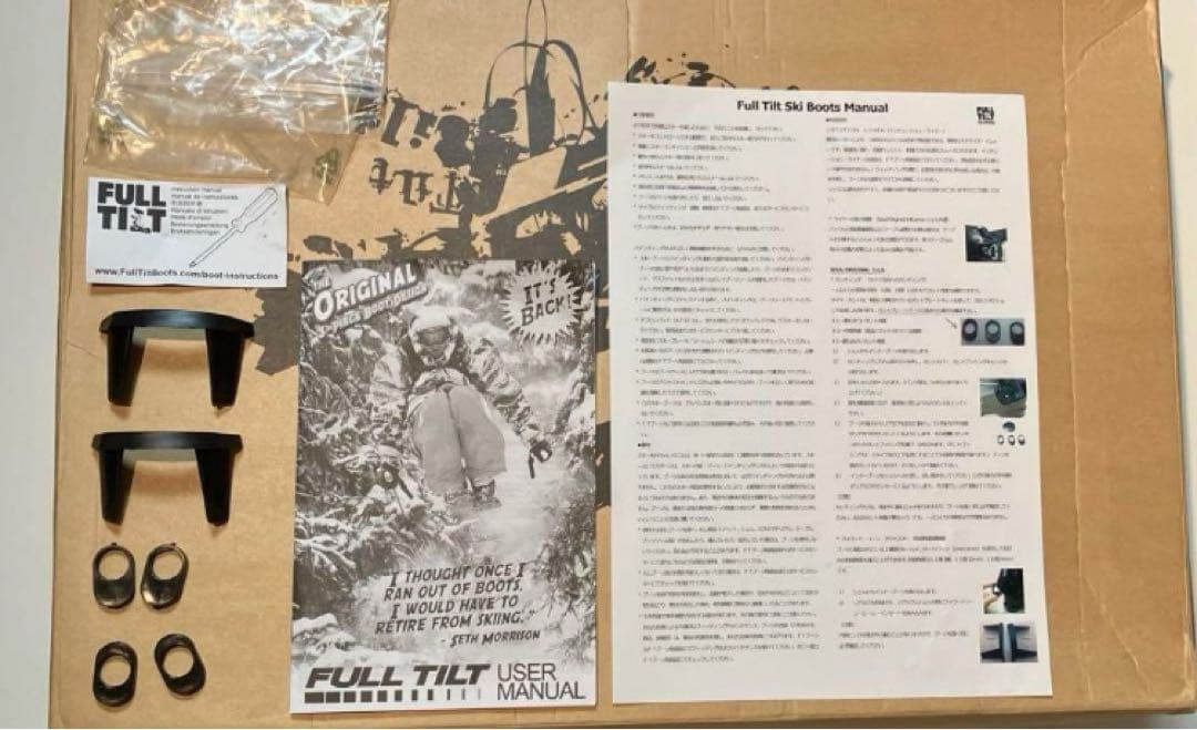 fulltilt フルチルト　トムウォリッシュ　スキー　ブーツ