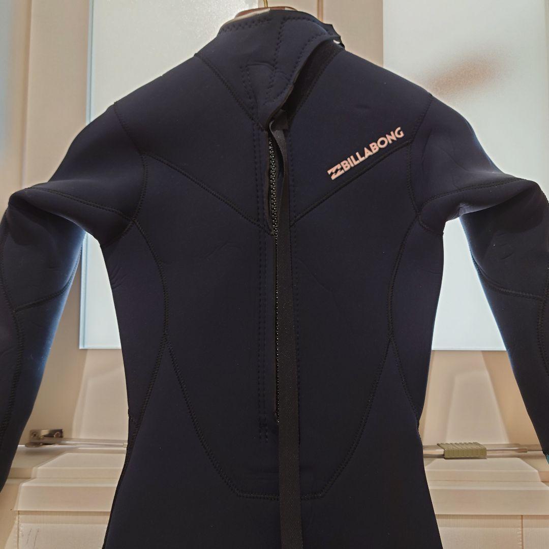 美品 ビラボンウェットスーツ ML フルスーツ 3/2mm ジャージ ネイビー