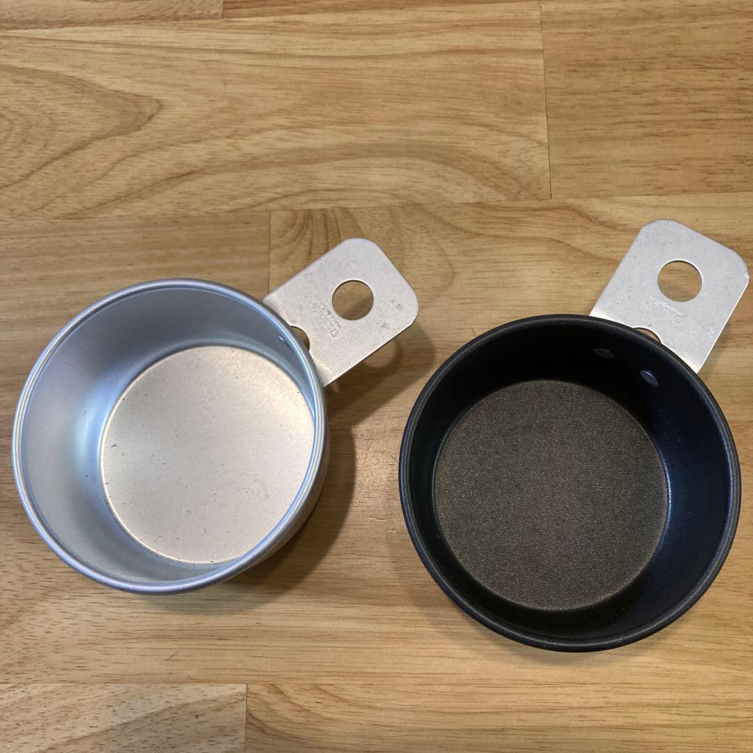 【値下】トランギア ハーフパイントマグ レッド アルミ製 2個セット新品未使用