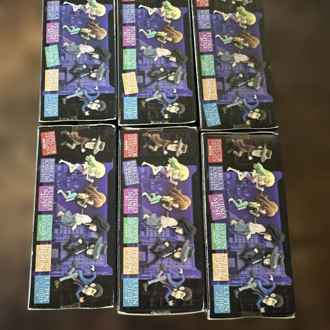 ルパン三世　ワールドコレクタブルフィギュア　全6種類