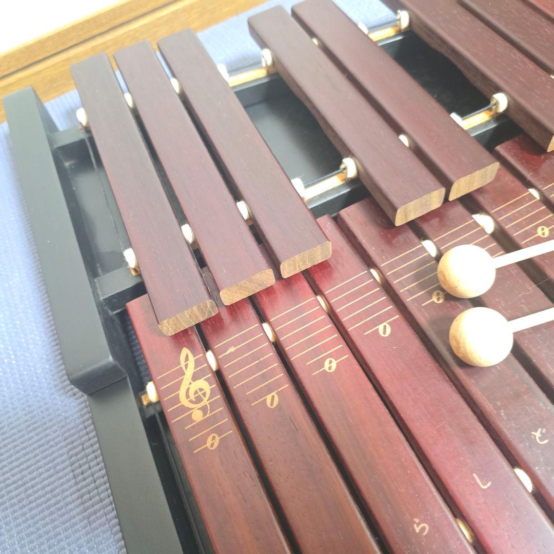 426【極美品】Zen-on　ゼンオン シロフォン 木琴 ZX-32P 32音