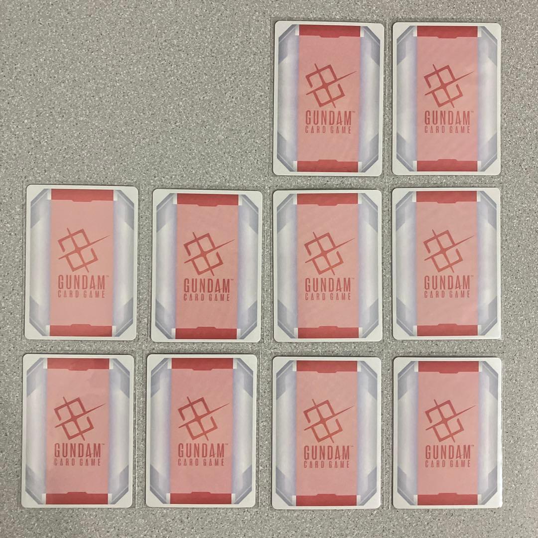 ☆リソース☆プロモ☆10枚セット☆未使用☆ガンダムカードゲーム☆