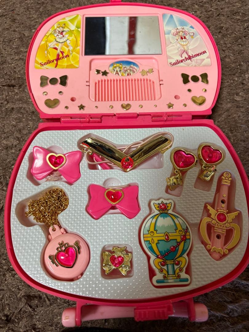 【希少】セーラームーン アクセサリーケース ピンク